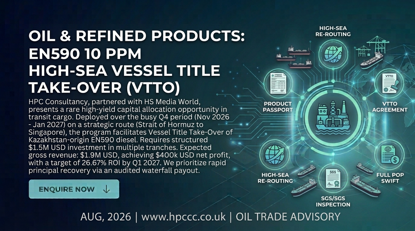 A Guide to Vessel Title Take-Over (VTTO) Deals, Egypt Energy Classifications, and Strategic Logistics
