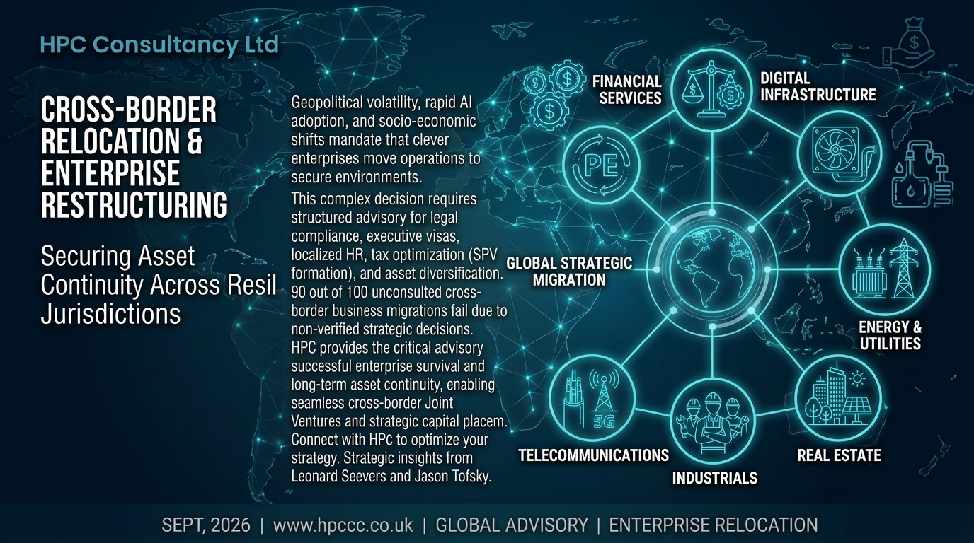 Strategic Business Relocation from Egypt and Cross Border Advisory