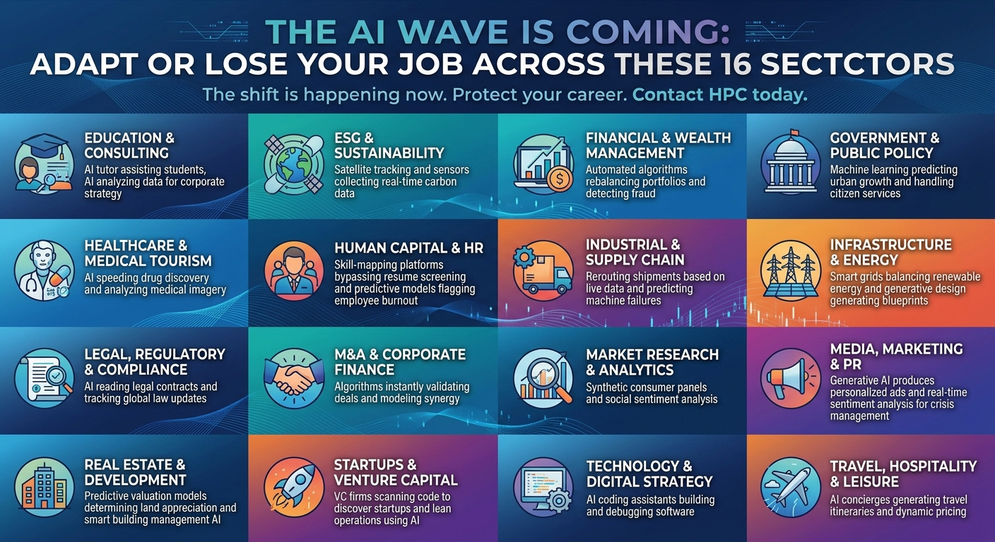 The AI Wave is Coming Egypt: Adapt or Lose Your Job Across These 16 Sectors