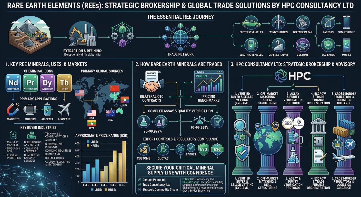 Rare Earth Elements, Egypt Sourcing, and Strategic Brokership