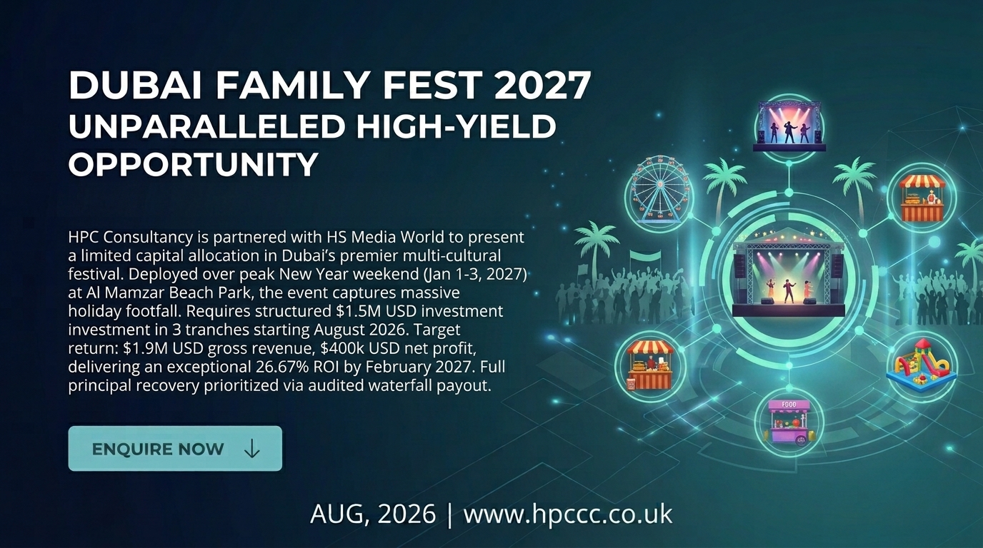 Prime Gulf Investment Opportunity for Investors in Egypt: Dubai Family Fest (Season 1)